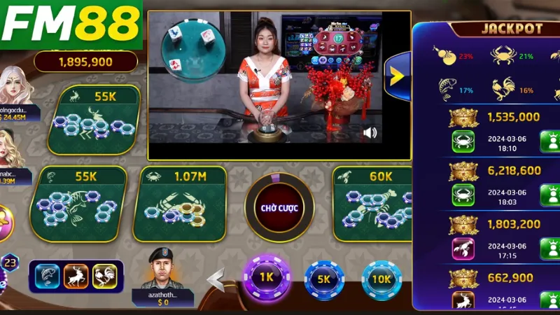 Cách chơi Bầu cua livestream Fm88 hiệu quả